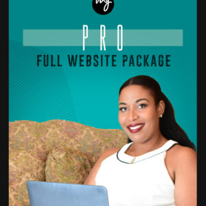 Custom Website Project Deposit - Full Pro